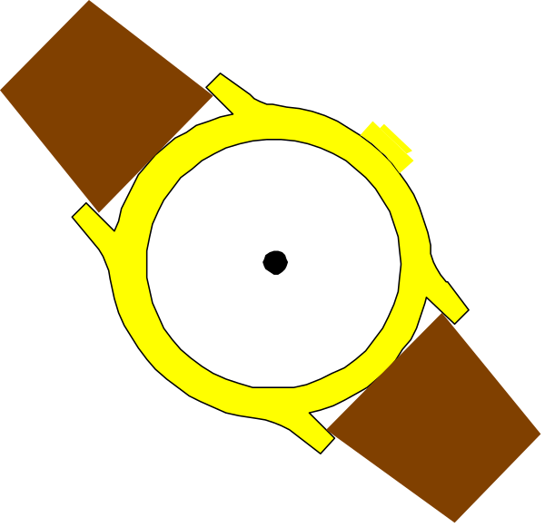 The image shows a simplistic representation of an analog clock with two hands indicating 12:05 against a black background on what appears to be a satellite dish-like structure in space. There is no text present, and it's not clear if there should be any people or animals depicted here as the focus seems to be solely on the timepiece within this contextual setting. The image does not provide enough information for me to confidently describe actions taking place beyond what has been described already.