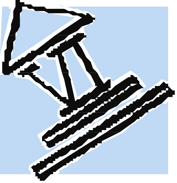 The images show a sequence of three different symbols:

1) A gavel with two mallets crossed over it in an X shape above what appears to be a scale (a symbol often associated with justice). This image is likely meant to represent law, courtroom proceedings or legal matters.