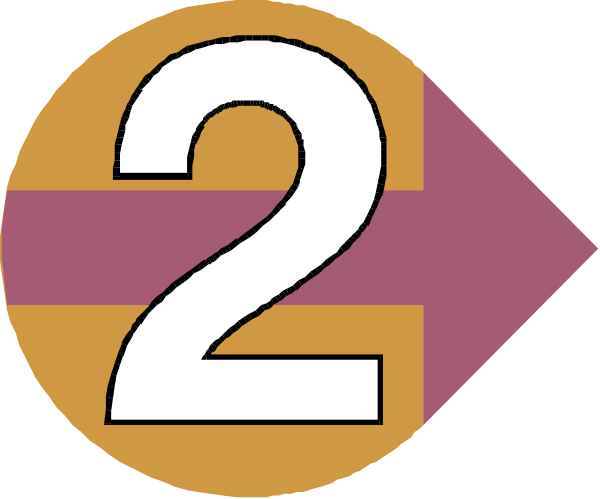 The image shows a graphic with two numbers "2" and "0," placed on either side of an arrow pointing to the right, suggesting movement in that direction.