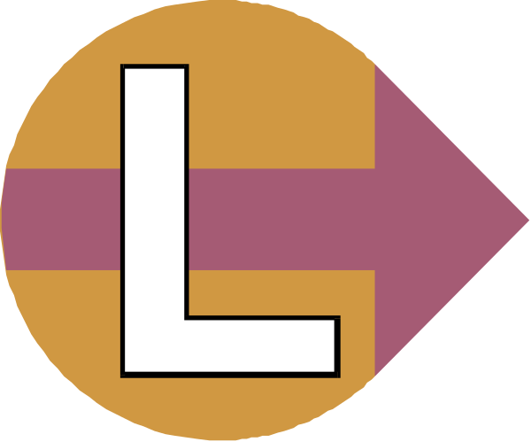 The image shows a stylized graphic with two arrows pointing to each other; there is no text present within this clip-art illustration.