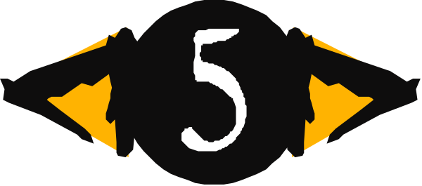 The image shows a logo with an eye design at its center featuring numbers 5 through 9 around it; there is no text present in this clip-art graphic. It appears to be related to gaming due to the numbering and stylized appearance, but without additional context or information about what "gaming" refers to here specifically (e.g., a game title), I can only describe based on visible elements within the image itself.