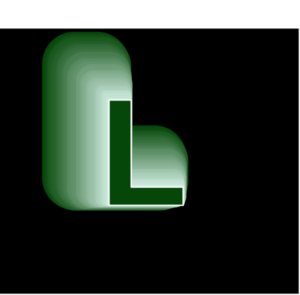 The logo of a company with an abstract design resembling letters "L" and "C".