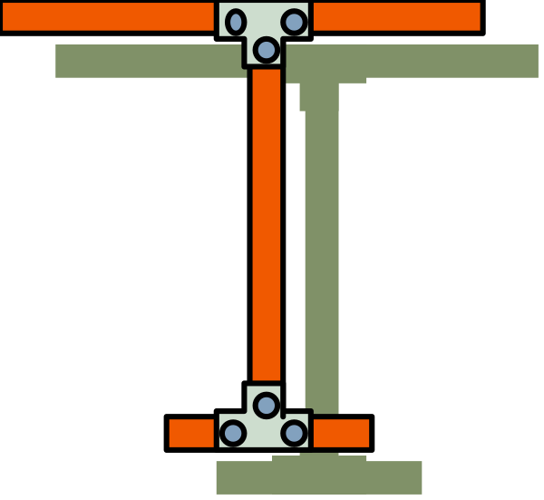 The image shows a pixelated representation of an industrial machine with red pipes running through it against a dark background.