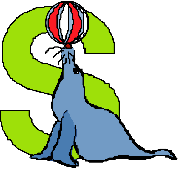 The image features a cartoon depiction of an alien with large eyes sitting on top of what appears to be a whale-like creature's head; above them is a hot air balloon floating in midair, and below it all is written "SSS."