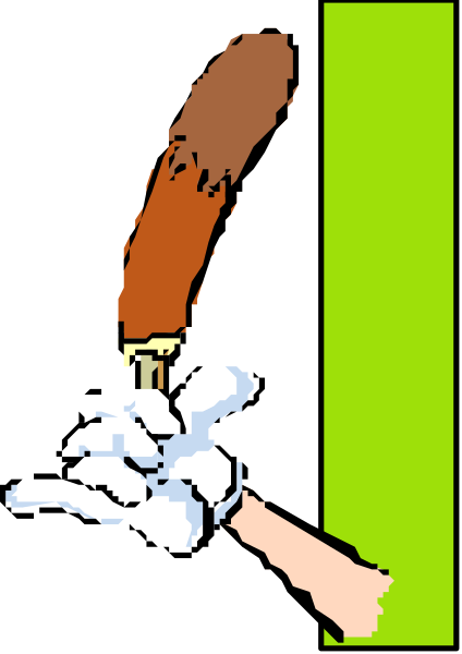 The picture shows a cartoon of an ice cream cone with two scoops being held by someone's hand against a green background on the right side.