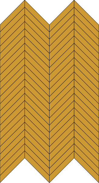 The image shows a stylized graphic of two yellow stripes with black lines forming an abstract pattern on either side against a gray background.