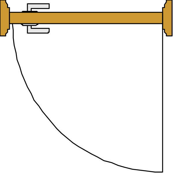 The image shows a simple black and white illustration of two weights on either side of an equalizer bar with pulleys at each end connected by ropes to unseen objects outside frame.