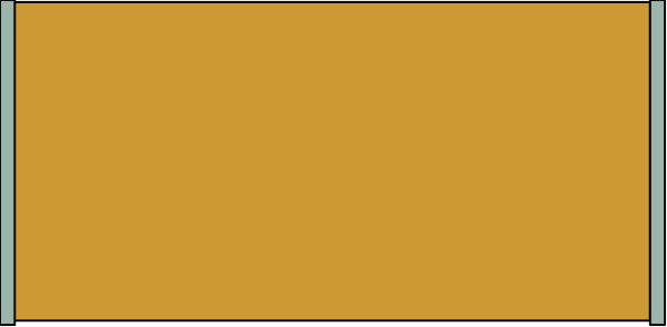 The image shows a yellow bar with blue stripes on it against a gray background.