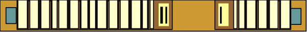 The image shows a keyboard with keys that have been altered to look like musical notes on an otherwise plain background.