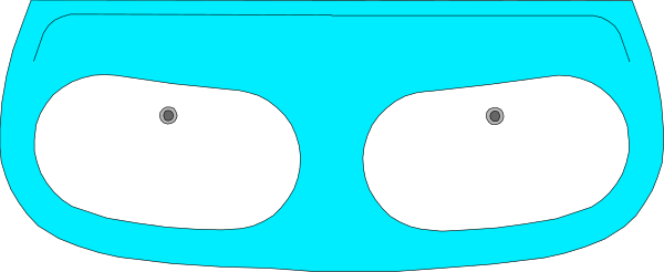 The image shows a cartoon of an animated character with exaggerated facial features such as large eyes and eyebrows, set against a plain background that appears to be grayish in color.