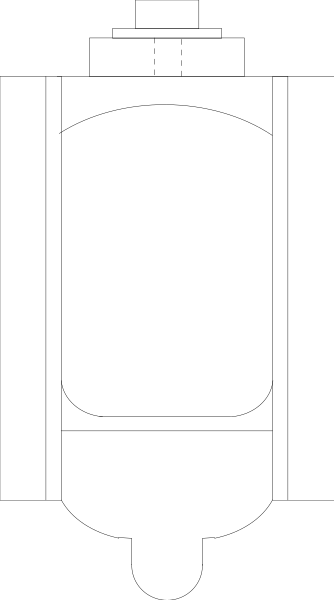 The image shows a black and white striped pattern with no distinguishable content within it.