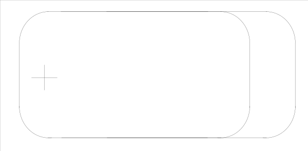 The image shows a black banner with white text on it that reads "Welcome to our new website."