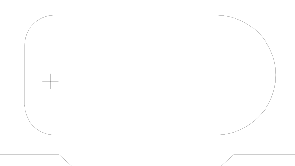 The image shows a black rectangle with white text inside it that reads "Welcome to our website."