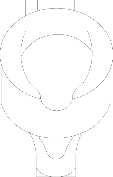 The image shows a black and white striped pattern with no distinguishable content within it.