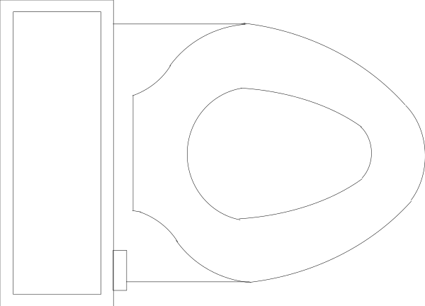 The image shows a black line with two rectangles on either side of it against a gray background.