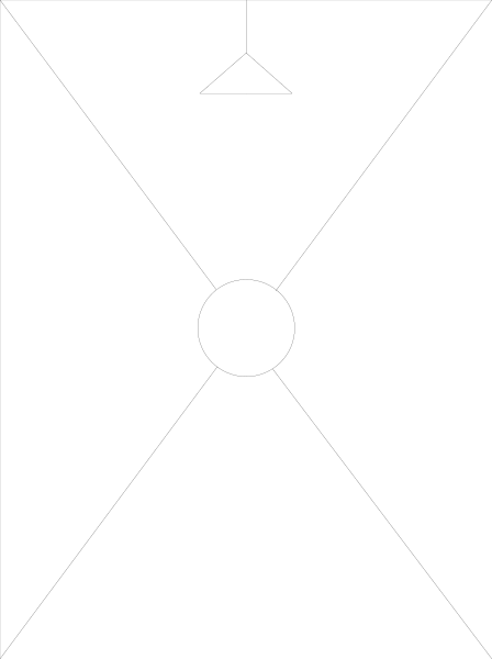The image shows a black and white photo of two different scenes side by side with no visible textures on either half; it's divided into left and right halves without any distinguishable objects, people, animals, actions, or setting in this small clip-art representation.