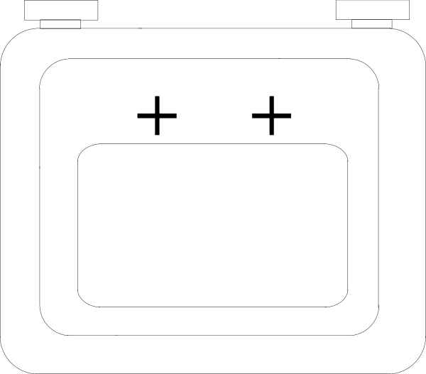 The image shows a black screen with white text that reads "Welcome to my website."
