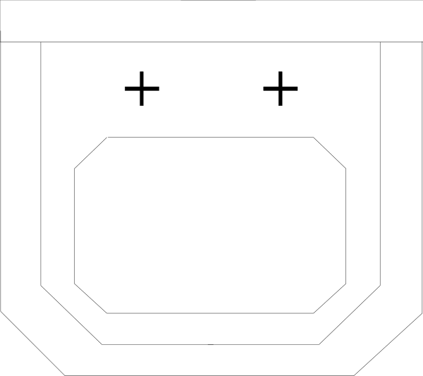 The image shows a black screen with white text that reads "Welcome to my website."