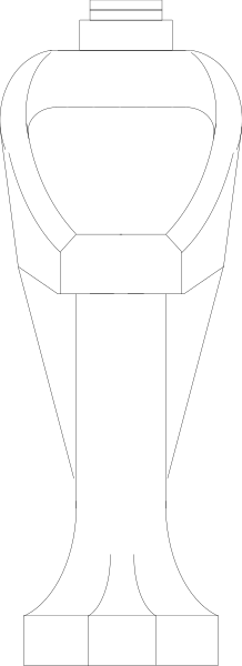 The image shows a black and white striped pattern with no distinguishable content within it.