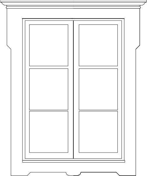The image shows a black screen with white stripes of varying widths creating an optical illusion effect on it.