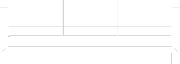 The image shows a gray background with text that reads "Welcome to our new website."