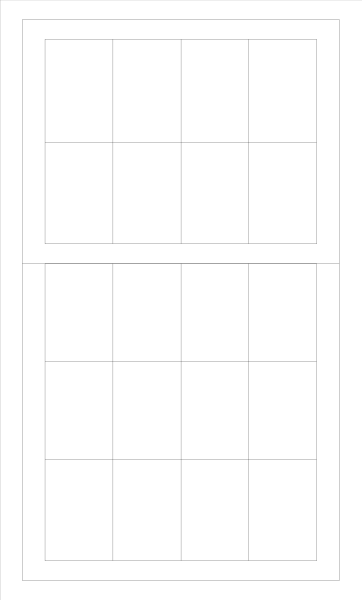 The image shows a black and white striped pattern with no distinguishable content within it.