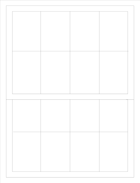 The image shows a black and white striped pattern with no discernible content within it.