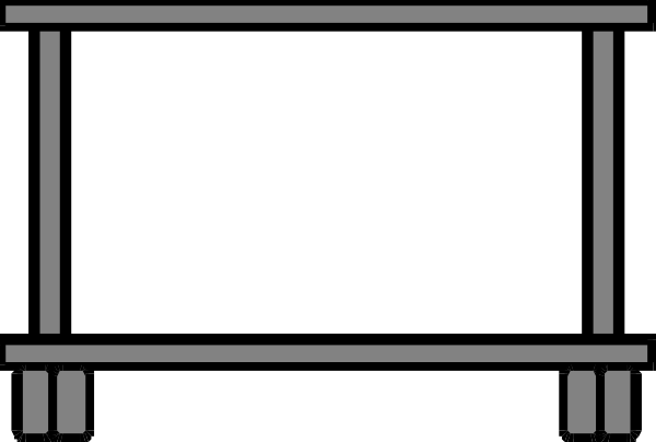 The image shows a pixelated representation of an old couch with two cushions against a plain background.