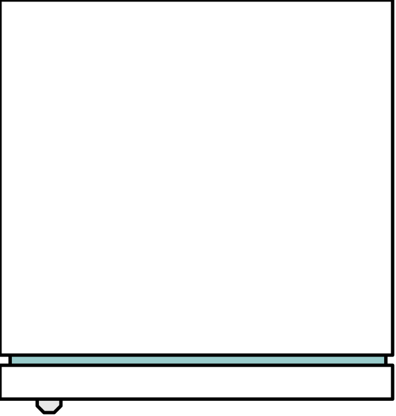 The image shows a simple black and white illustration of two rectangles with lines connecting them to form an abstract representation that could be interpreted as a stylized depiction of objects in space or perhaps elements within a digital interface, but without more context it's difficult to provide specific details about the content.