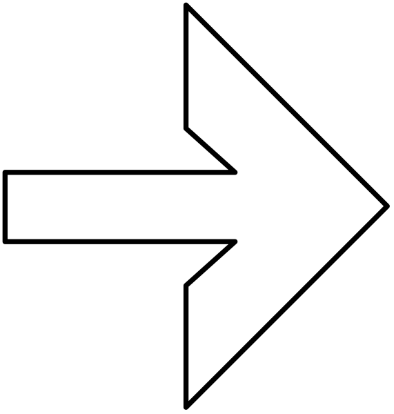 The image shows a simple black and white line drawing of three vertical rectangles with varying heights against an untextured background.