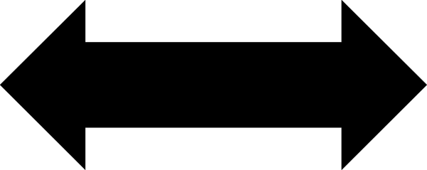 The image shows a black banner with white text that reads "Welcome to our new website."