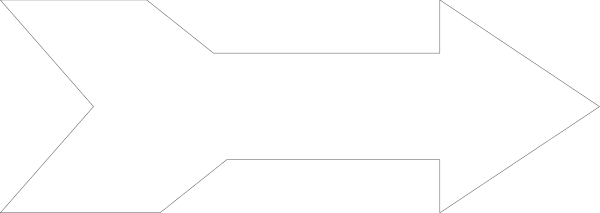 The image shows a black arrow pointing to an unidentified object on what appears to be a gray background with no other discernible details visible in this small clip-art format.