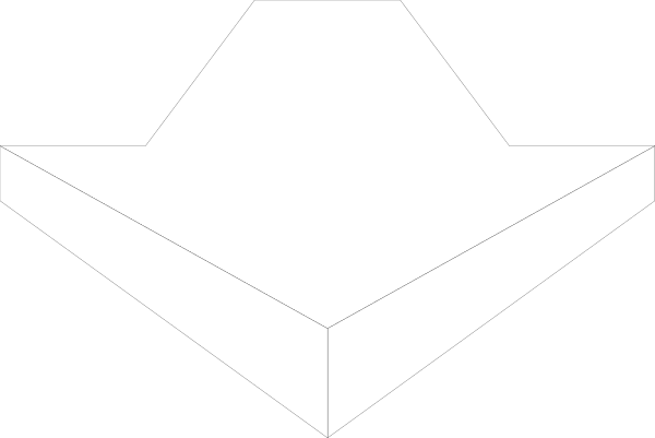 The image shows a black and white puzzle piece with an intricate design that resembles a stylized airplane in flight against a dark background.