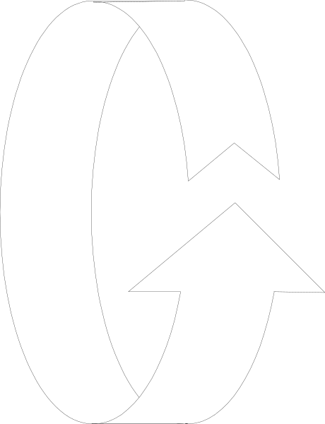 The image shows a logo with an abstract design that includes two intertwined arrows forming what appears to be a letter 'C'.