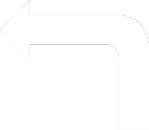 The image shows a black arrow pointing to its right side with an exclamation mark next to it on top of what appears to be a white background.