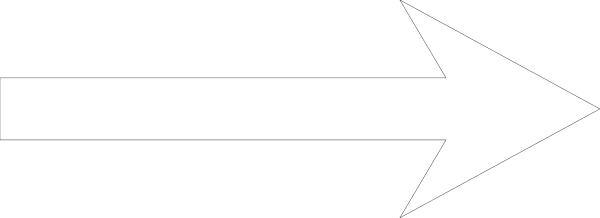 The image shows a black arrow pointing to an unseen target with two white arrows on either side of it against a gray background.