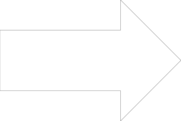 The image shows a black arrow pointing to an unseen destination on its right side with no other discernible elements present in this small clip-art format.