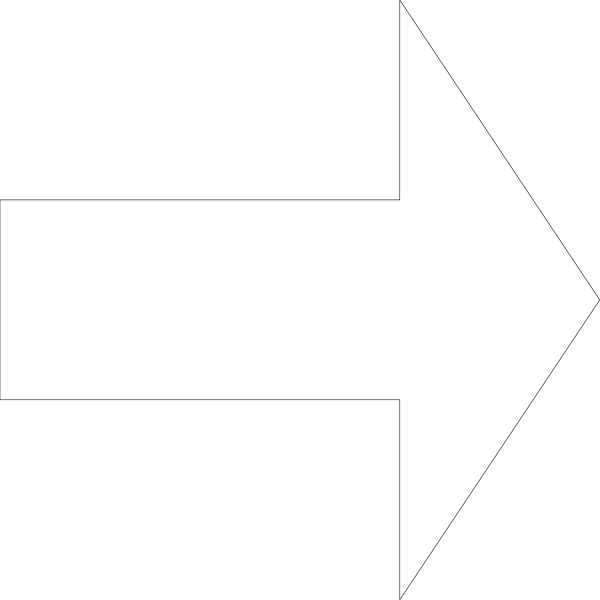 The image shows a black arrow pointing to an icon of two white arrows forming a circle with a line through them on top of it.