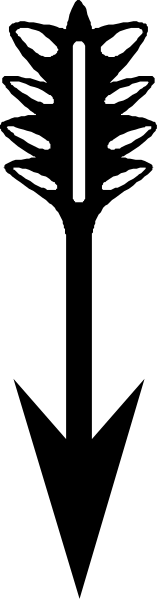 The image shows a black and white pixelated representation of an abstract tree with branches on either side against a gray background.