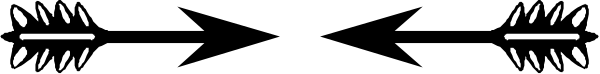 The image shows a black and white photo of an object with multiple arms extending from it at various angles; each arm ends in what appears to be a hand holding something small that looks like a balloon.