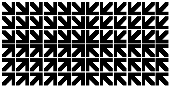 The image shows a black rectangle with white text inside it on a grey background.