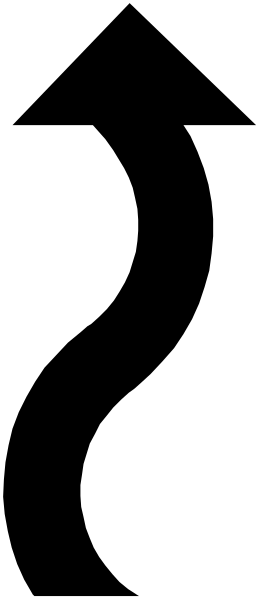 The image shows a black vertical line on an abstract background with horizontal stripes of varying shades of gray.
