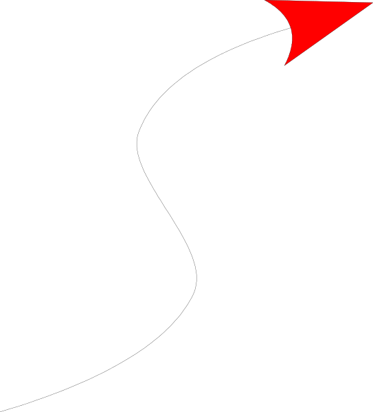 The image shows a black square with red text on it that reads "Hello World!"