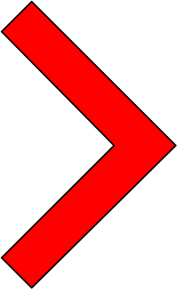 The image shows a red arrow pointing to an abstract shape with lines radiating outward from it against a dark background.