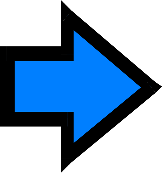 The image shows a blue arrow pointing to an upside down black arrow with white lines forming its shape; both arrows appear on what looks like a digital interface background in shades of gray-black.