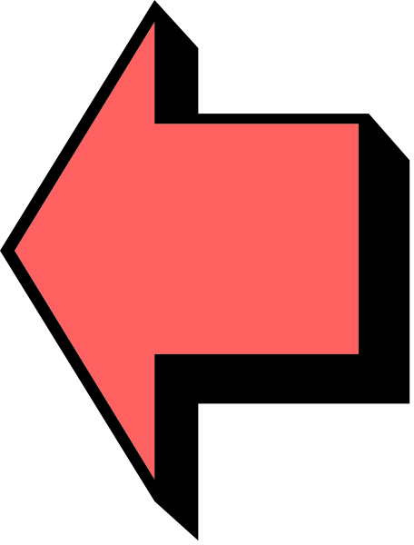 The image shows a red arrow pointing to its right with an abstract background that appears dark grayish brown.