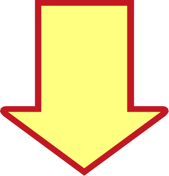 The image shows a red arrow pointing downwards with an upward yellow trend line next to it on what appears to be a financial chart background.