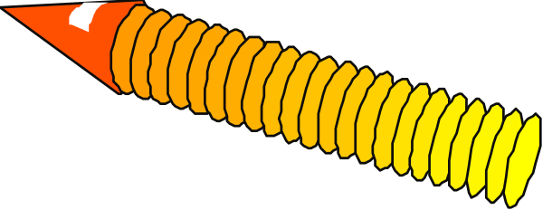 The image shows a closeup of an object with spiral patterns that resembles a screwdriver bit inserted into what appears to be a piece of wood or metal material.
