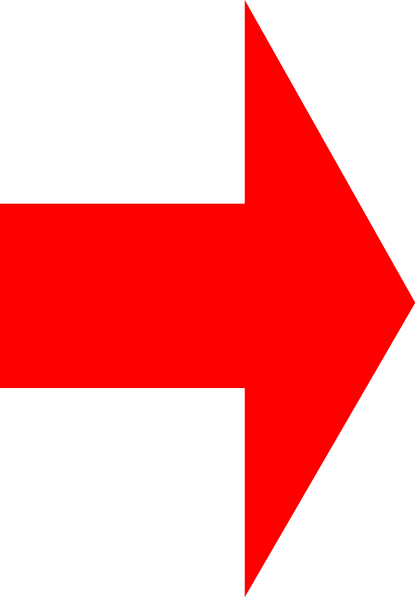 The image shows a red arrow pointing to an upside down letter 'h' with two vertical lines on either side of it against a gray background.