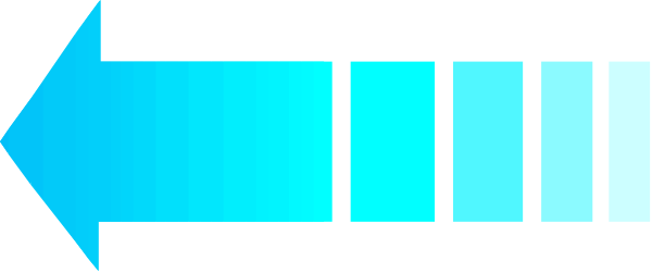 The image shows a simple graphic of an arrow pointing to its right with two rectangles labeled "left" on top left corner and "right" in bottom right corner indicating directional choices between them.